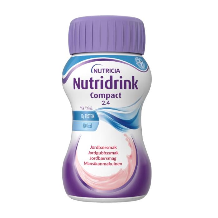 NUTRIDRINK Compact ar zemeņu garšu 125ml N4