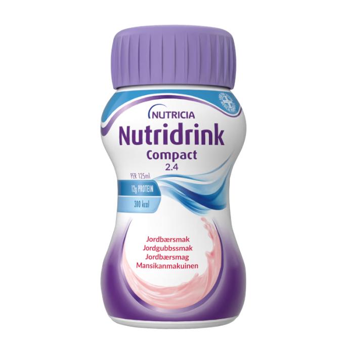 NUTRIDRINK Compact ar zemeņu garšu 125ml N4