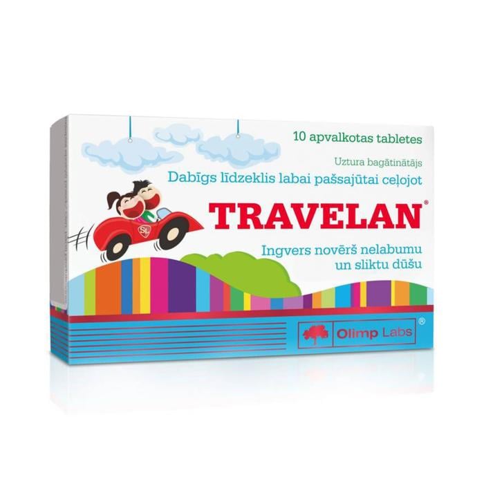 OLIMPLABS Travelan tabletes N10   