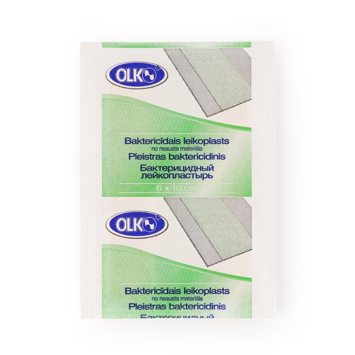 OLKO plāksteris antibakteriāls 6 x 10 cm