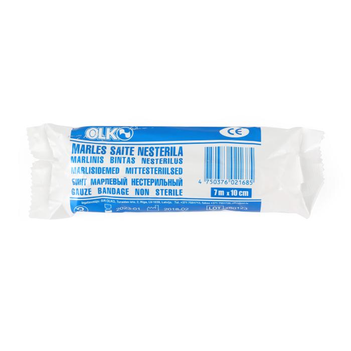 OLKO Nesterila marles saite 10cm x 7m