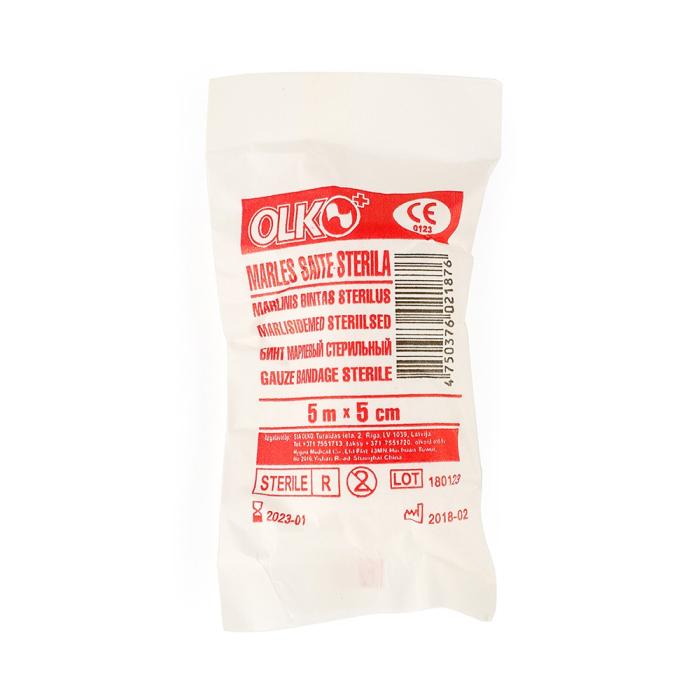 OLKO marles saite sterila 5mx5cm