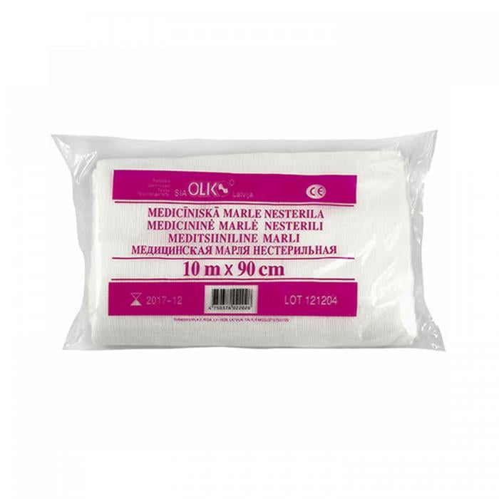 OLKO Medicīniskā marle, 90 cm x 10m