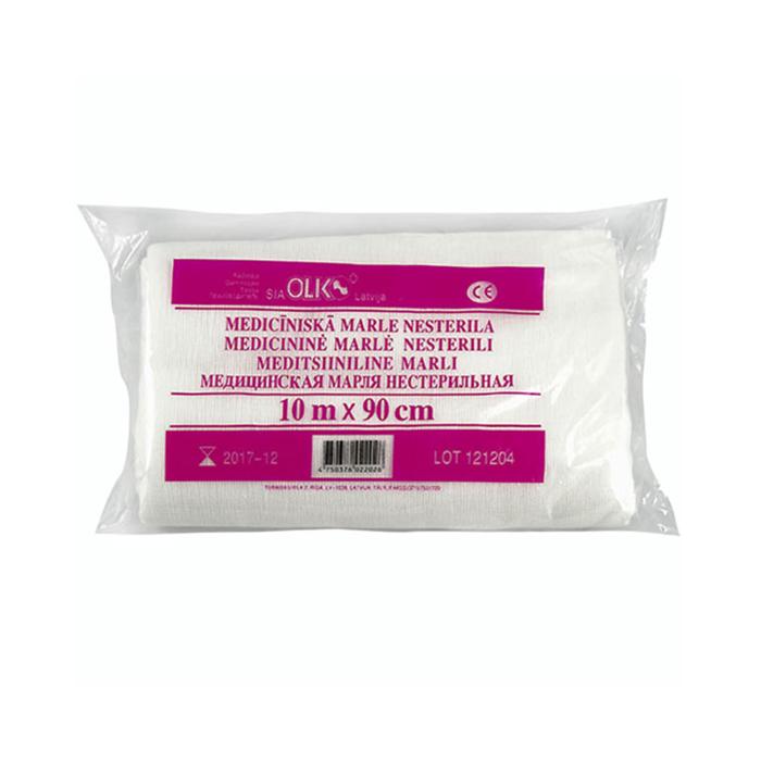 OLKO Medicīniskā marle, 90 cm x 10m