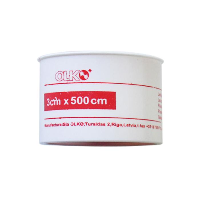 OLKO Leikoplasts rullī, 3 x 500 cm