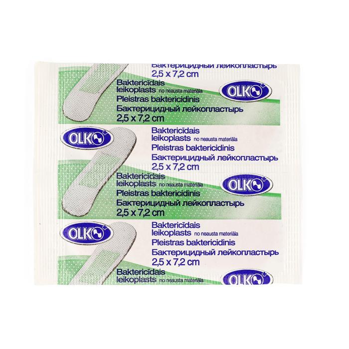 OLKO plāksteris antibakteriāls 2,5x7,2cm N1