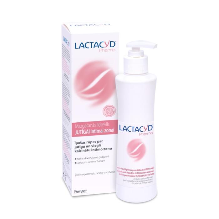 LACTACYD Sensitive intīmās higiēnas līdzeklis 250 ml