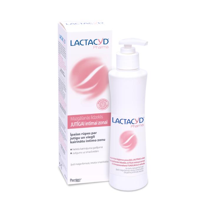 LACTACYD Sensitive intīmās higiēnas līdzeklis 250 ml