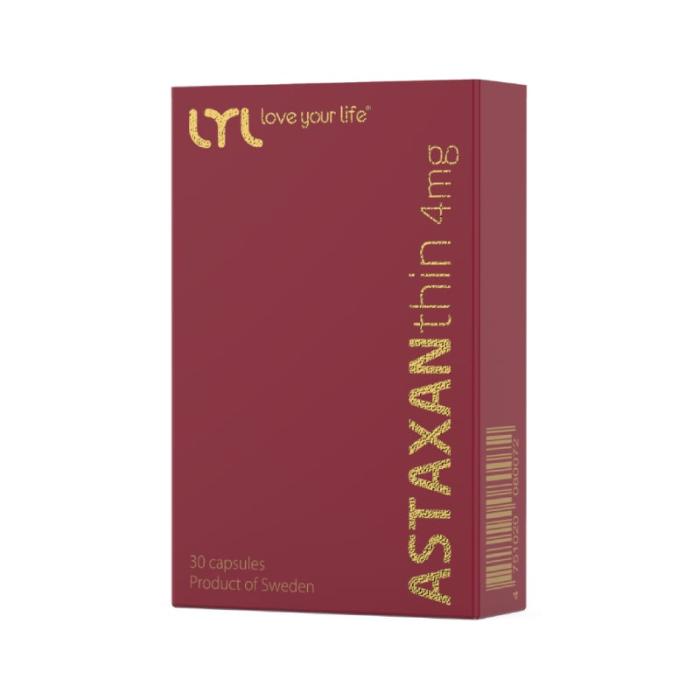 LYL ASTAXANthin, kapsulas, N30