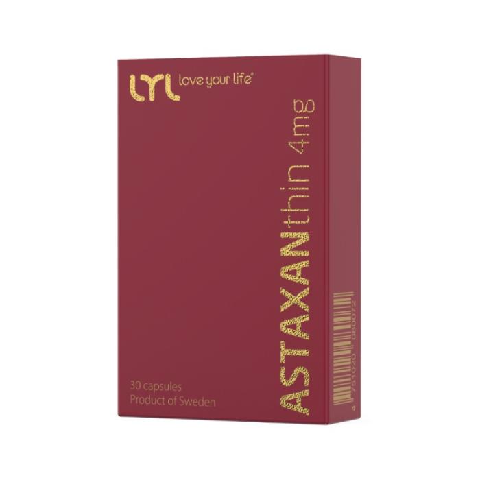LYL ASTAXANthin, kapsulas, N30