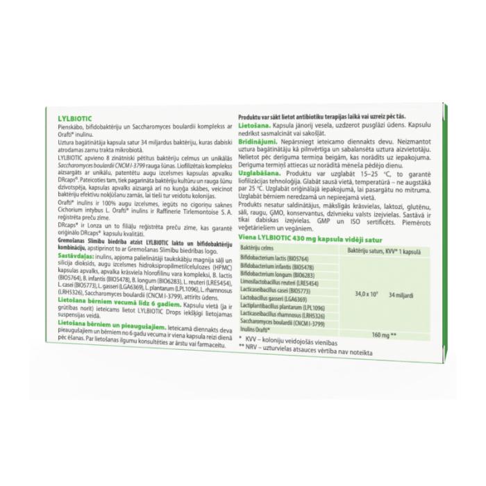 LYL BIOTIC, kapsulas, N14