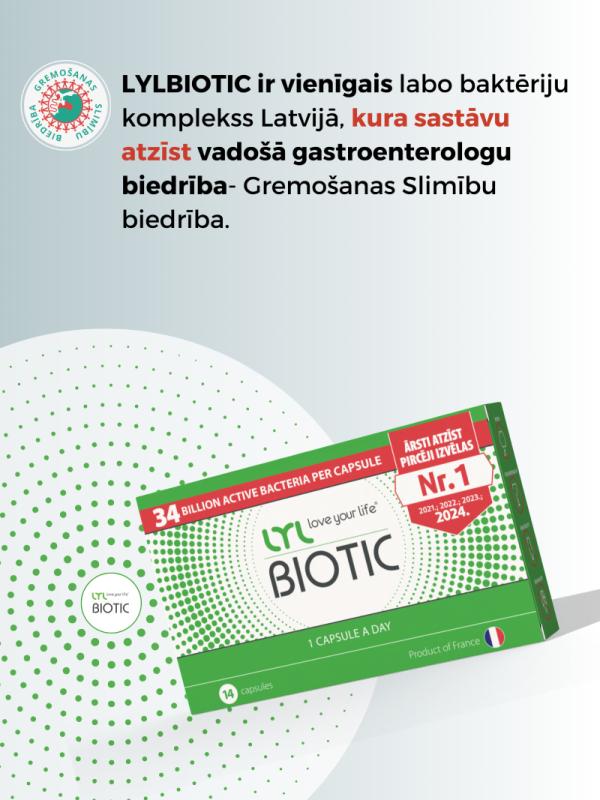 LYL BIOTIC, kapsulas, N14
