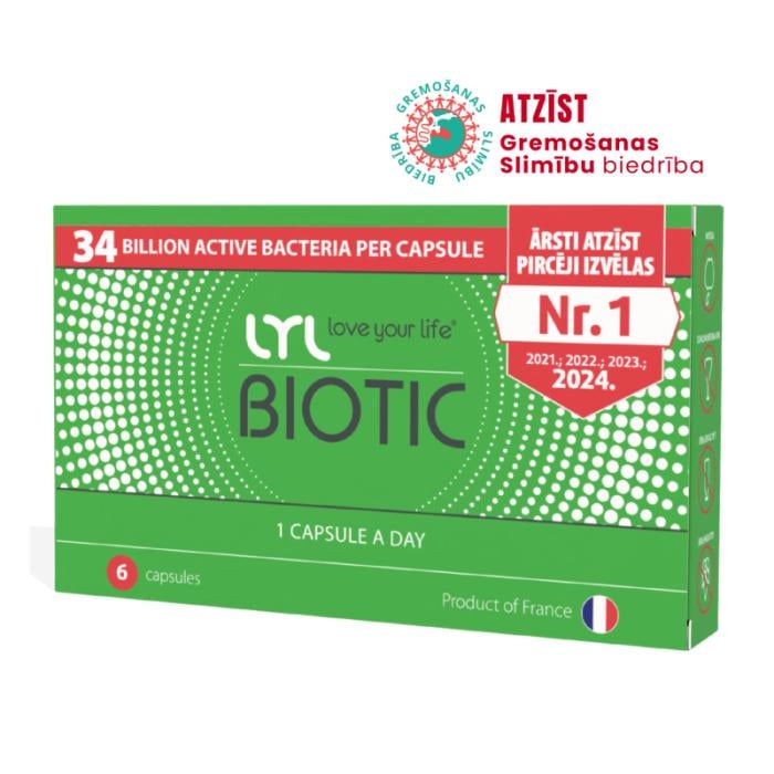 LYLBIOTIC, kapsulas, N6