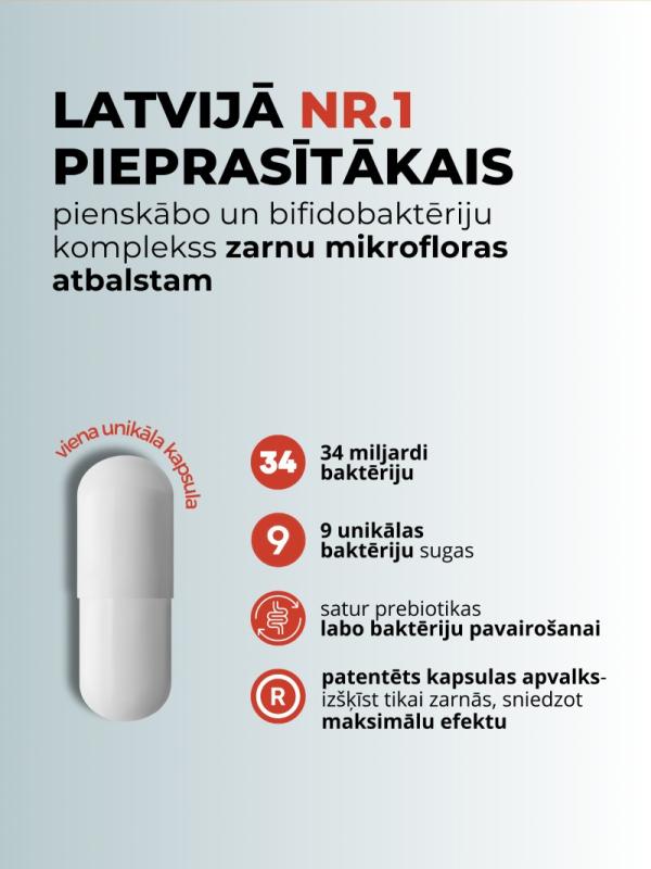 LYLBIOTIC, kapsulas, N6