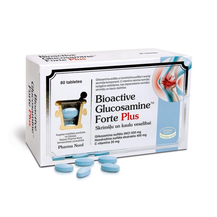 Bioactive Glucosamine Forte Plus tabletes N80