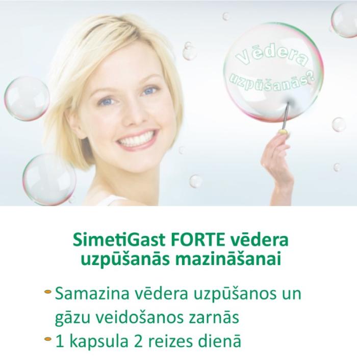 SIMETIGAST Forte 240mg mīkstās kapsulas N10