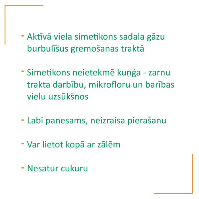SIMETIGAST Forte 240mg mīkstās kapsulas N60
