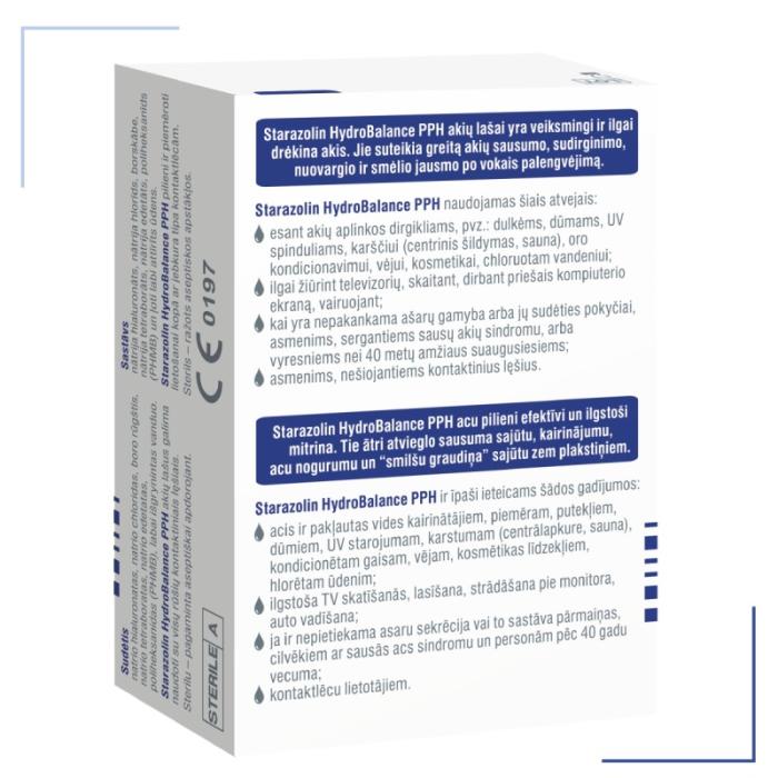 STARAZOLIN Hydrobalance acu pilieni 5 ml N2