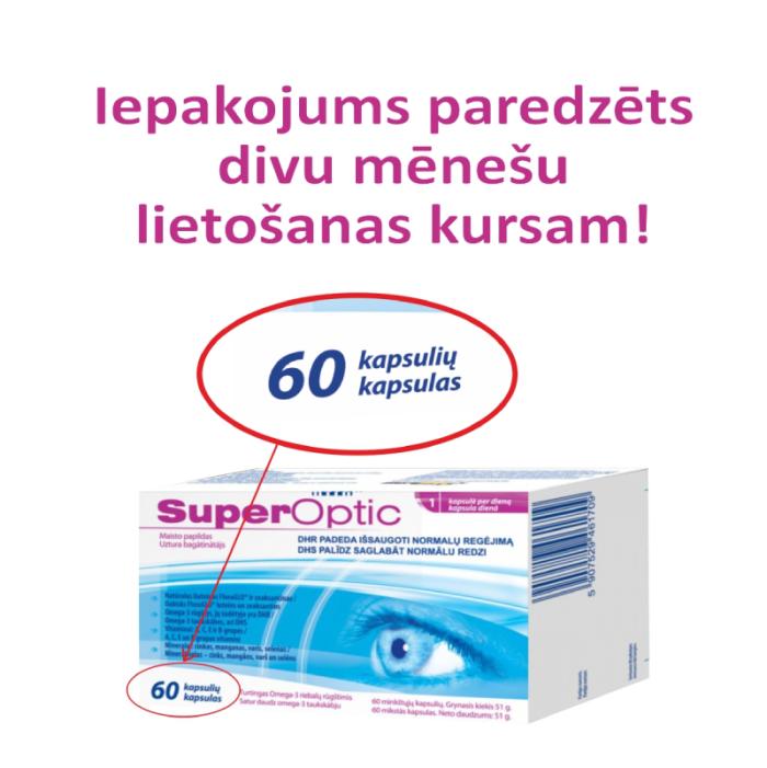 SUPEROPTIC kapsulas N60