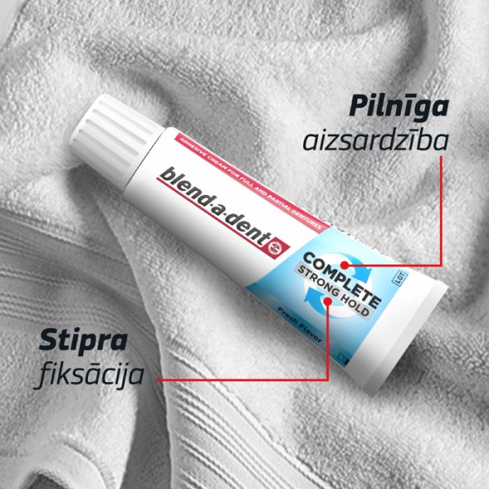 BLEND-A-DENT Complete Fresh protēžu fiksācijas krēms 47g