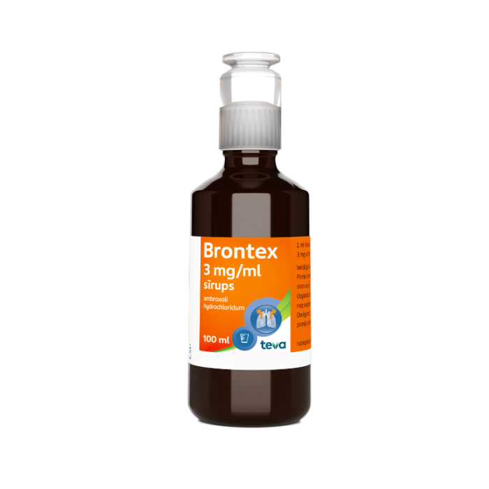 BRONTEX 3mg/ml sīrups 100 ml  
