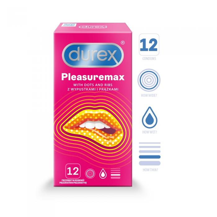 DUREX Pleasuremax prezervatīvi N12 