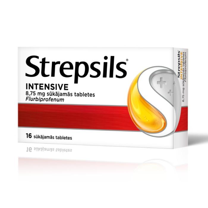 STREPSILS Intensive 8,75mg sūkājamās tabletes N16