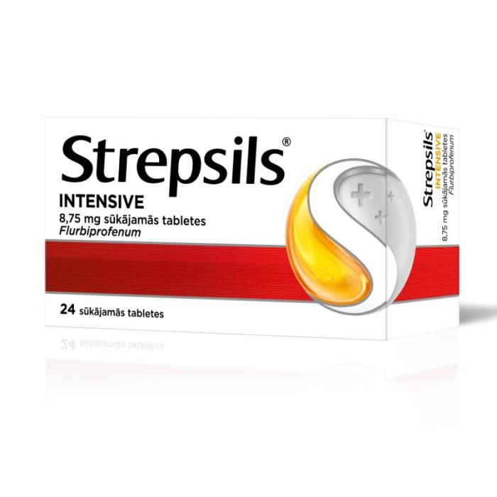 STREPSILS Intensive 8,75 mg sūkājamās tabletes N24