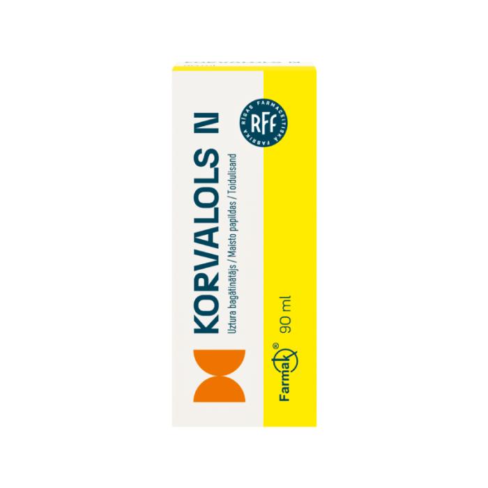 KORVALOLS N šķidrums 90 ml