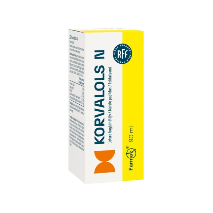 KORVALOLS N šķidrums 90 ml