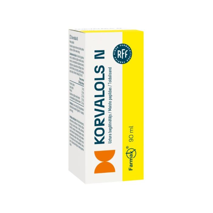 KORVALOLS N šķidrums 90 ml