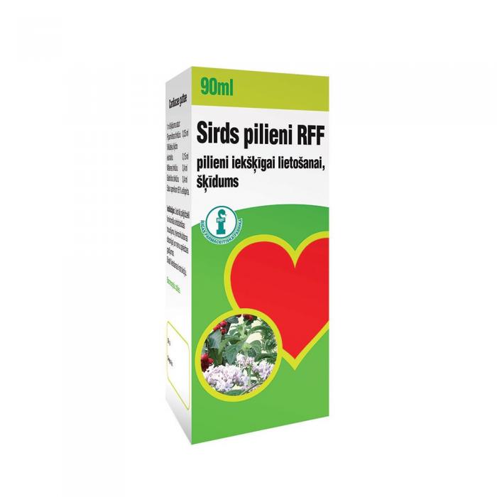 Sirds pilieni RFF pilieni iekšķīgai lietošanai 90 ml