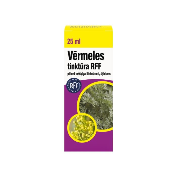 Vērmeles tinktūra RFF pilieni iekšķīgai lietošanai 25 ml