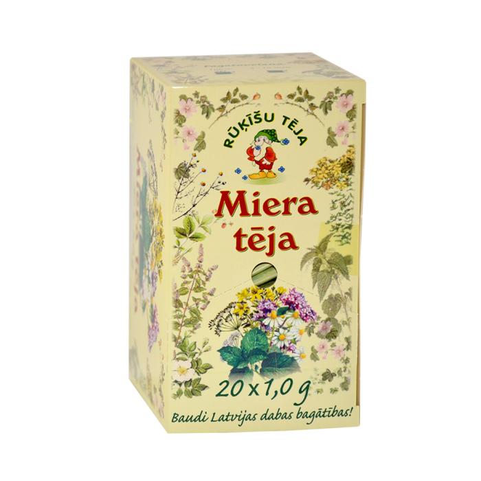 RŪĶĪŠU Miera tēja 1g N20 