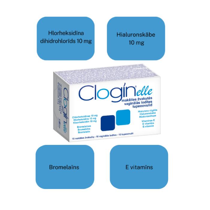 CLOGIN Elle vaginālās lodītes N10