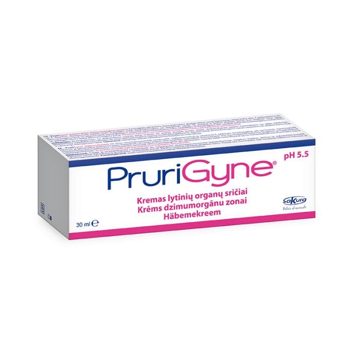 PRURIGYNE krēms dzimumorgānu zonai pH 5.5 30 ml