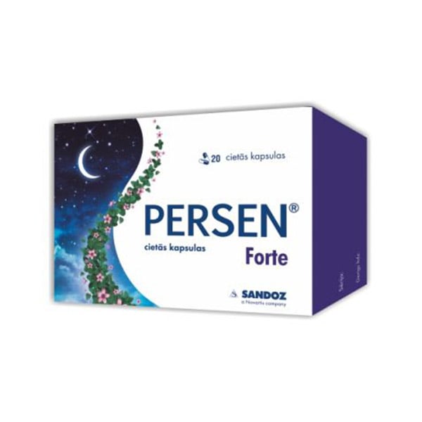 PERSEN Forte cietās kapsulas N20 