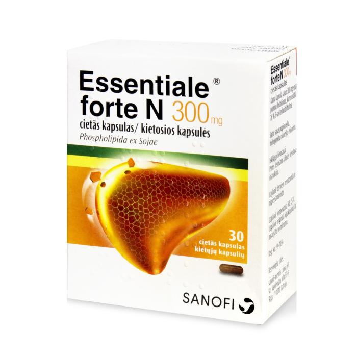 ESSENTIALE FORTE N 300 mg  kapsulas N30 