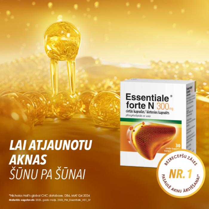 ESSENTIALE FORTE N 300 mg  kapsulas N30