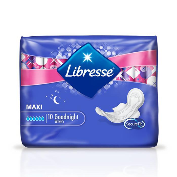 Libresse Maxi Super Biezās Higiēniskās Paketes N10