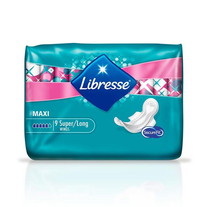 Libresse Maxi Night Super Biezās Higiēniskās Paketes N9