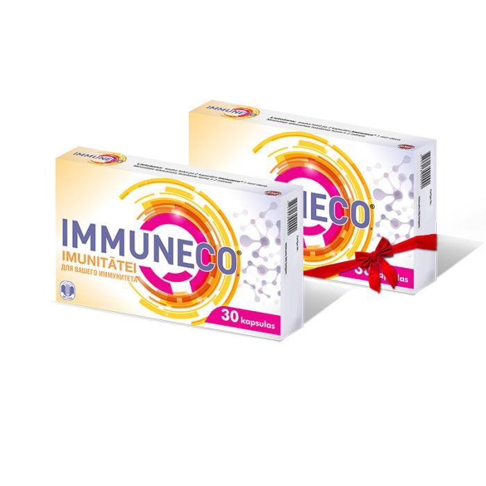 IMMUNECO.® kapsulas N30 1+1 komplekts
