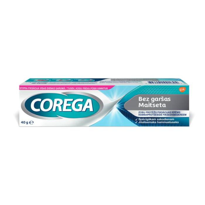 COREGA īpaši stipras fiksācijas krēms bez garšas 40g