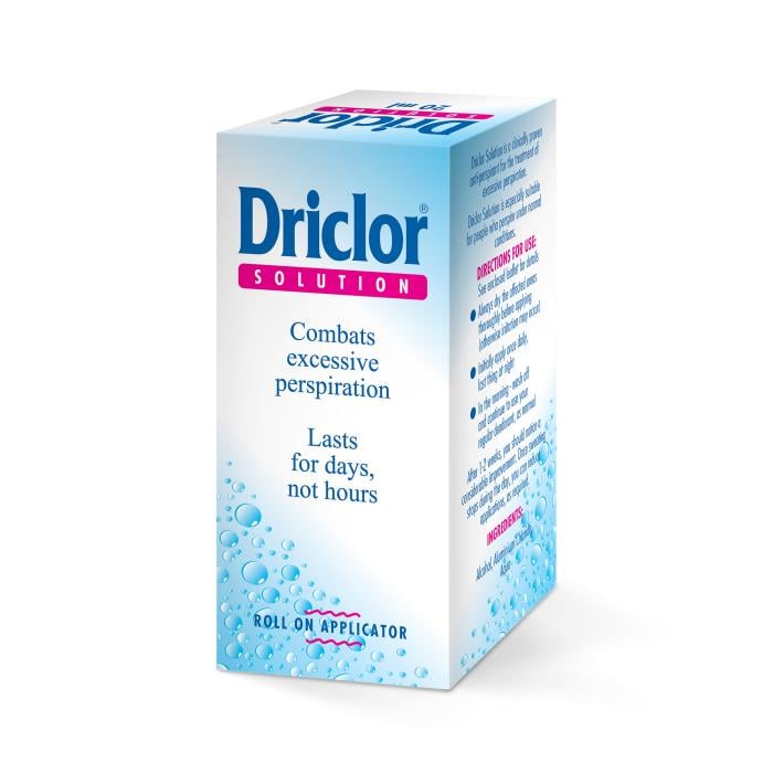 DRICLOR antiperspirants 20 ml