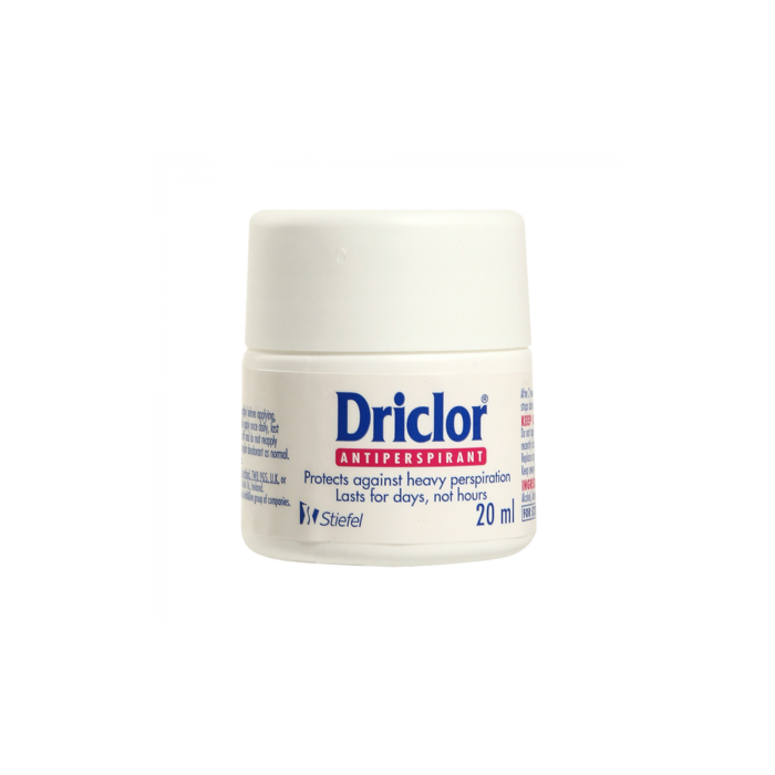 DRICLOR antiperspirants 20 ml