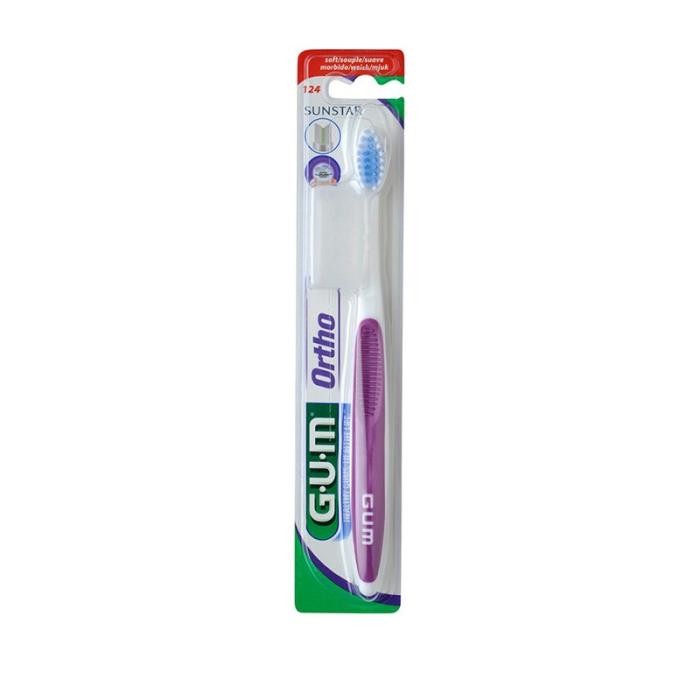 GUM Ortho zobu birste breketēm