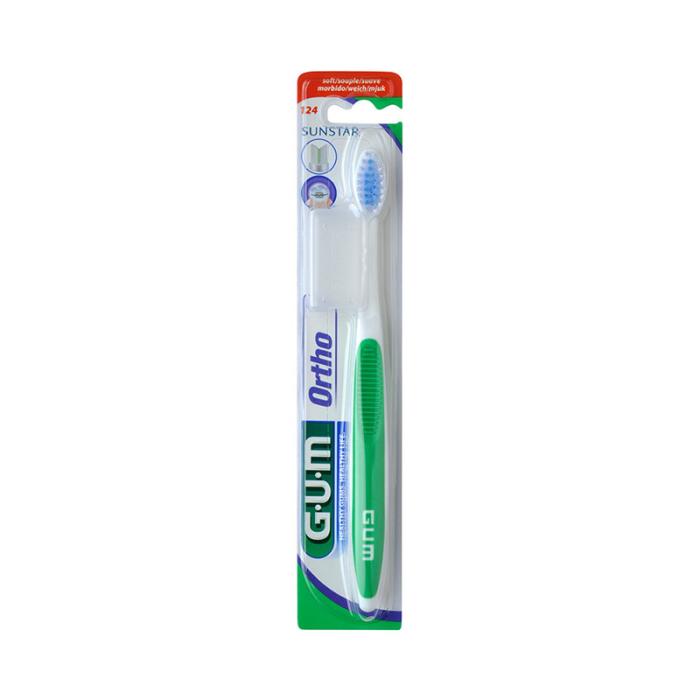 GUM Ortho zobu birste breketēm