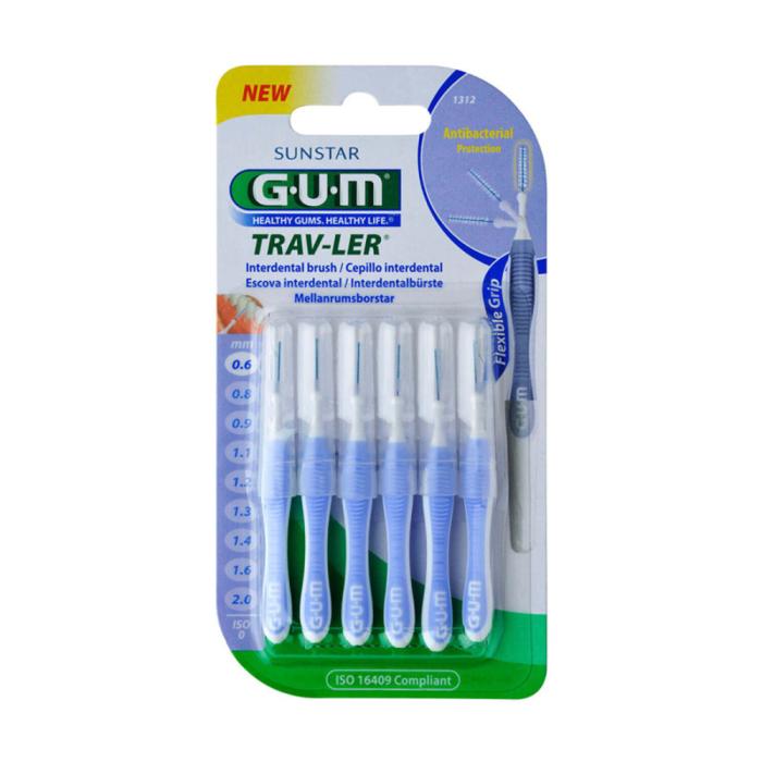 GUM Trav-ler starpzobu birste 0.6mm N6   
