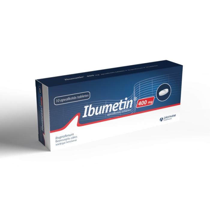 Ibumetin 400 Mg Apvalkotās Tabletes N10 Benulv 6255