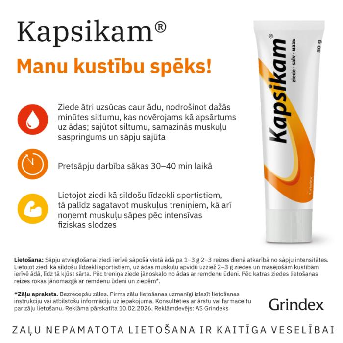 KAPSIKAM ziede 30g